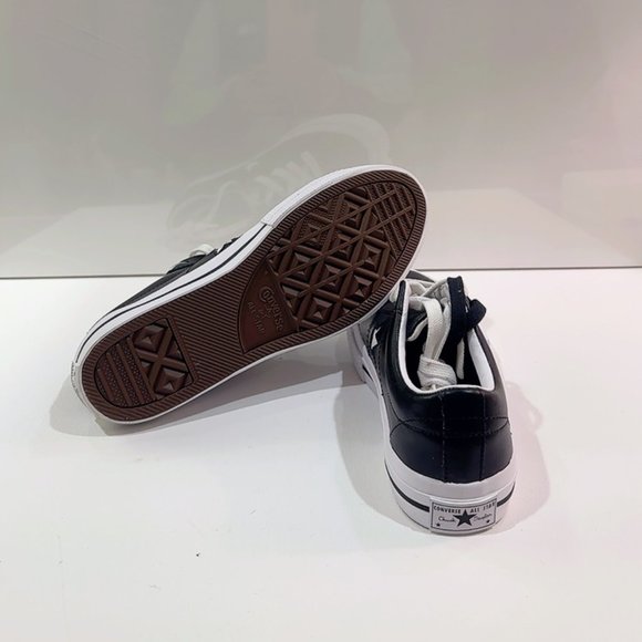 Converse All ⭐️ Star Black Leather : Size : 4.5 - Picture 7 of 8